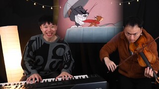 Reproduksi musik kelas dunia "Tom and Jerry" 5! Tikus datang untuk makan malam! ! !