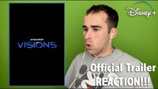 Star Wars: Visions Official Trailer REACTION!!!