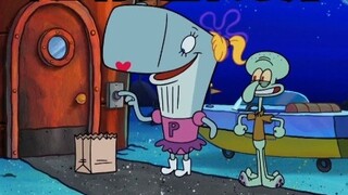 Zhenzhen bị bạn trai bỏ rơi, Squidward bước tới.