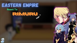 Eastern Empire React To Rimuru | Part - 1 | Tensura | GCRV