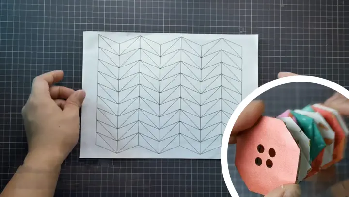 [Handicraft] Paper Fold - A Miraculous Relaxing Toy