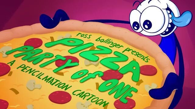 Pizza Party Forever  Pencilmation Cartoons!