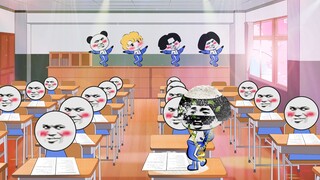 班 级 里 第 一 排 同 学 的 烦 恼