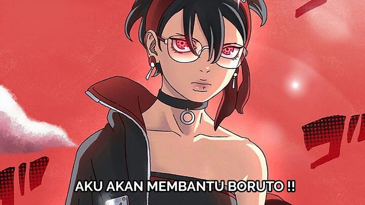 OHIRUME SARADA BENTUK CINTA KE BORUTO | MENJELANG Manga Boruto Blue Vortex 22