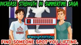 Increase Strength in Summertime saga & Find Someone for Kevin