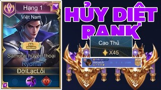 Onekill Hủy Diệt Rank Cao Thủ 45 Sao Đầu Mùa Với KDA Cực Khủng