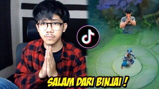 SALAM DARI BINJAI ! REACTION TIKTOK MOBILE LEGENDS - MARKOREC #27