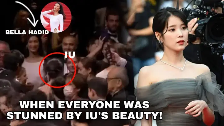 Bella Hadid took a video of IU during the Cannes Festival 2022 | New Movie "Broker"