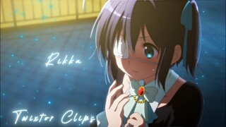 Rikka & Yuuta (Love, Chunibyo And Other Delusions) Twixtor Clips (4k 60fps)