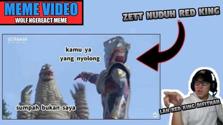 Kocak Red King Di Tuduh Maling Jemuran😂 React Meme Ultraman