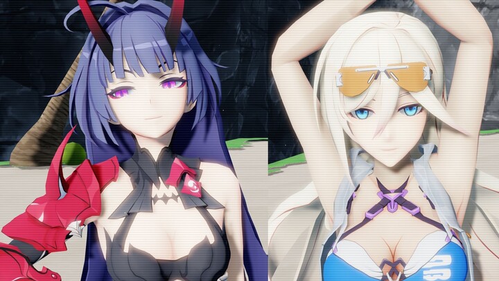 [Honkai Impact3MMD] นี่... ใหญ่จริงๆ... [ด้านข้าง]