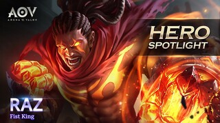 Raz - Hero Spotlight Garena AOV (Arena Of Valor)