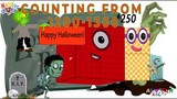 Halloween Zombie Edition - Counting from 1200-1300 with Numberblocks