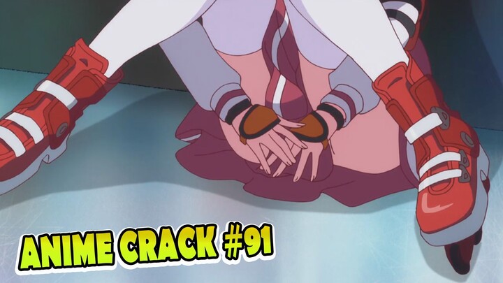 Dia terpeleset dan itu nya keliatan [Anime Crack ] 91