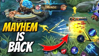 MYHEM MODE IS BACK! LANCELOT HERO SO OP | MOBILE LEGENDS