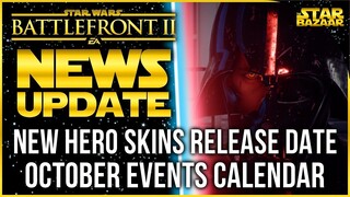 New OT HERO Skins Release Date, Halloween Events | Star Wars Battlefront 2 Update