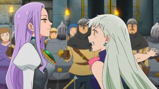 Ludociel Greets Elizabeth & Forms An Alliance | Seven Deadly Sins Season 3