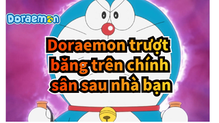 Đô-rê-mon|Quả là một trải nghiệm thú vị khi mà trượt băng trên chính sân sau nhà bạn!!!