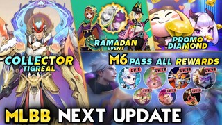 TIGREAL COLLECTOR / LEGEND | M6 PASS ALL REWARDS | RAMADAN EVENT - Mobile Legends #whatsnext