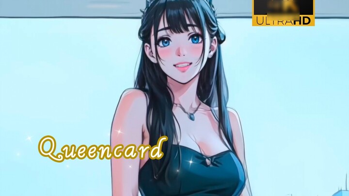 Can you accept this Queencard? | Yaya gagako | Queen card | Korean dance | Vertical screen | AI anim