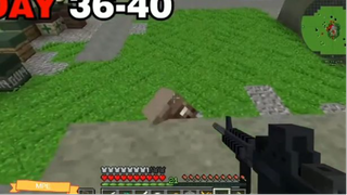 MINECRAFT Tận Thế Zombie P24 -100 Ngày Sinh Tồn - MinecraftPocketEdition