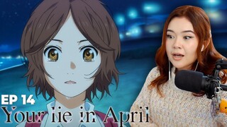 tsubaki…😭 | Your Lie in April Episode 14 Reaction - first time watching!