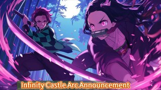 Demon Slayer Infinity Castle Announcement Teaser 4k