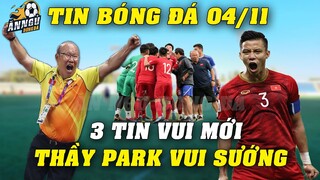 ĐTVN Nhận Liên Tiếp 3 TIN VUI MỚI Khiến Thầy Park NHẢY CẪNG Lên Vì VUI SƯỚNG...NHM Mừng Rớt Nước Mắt