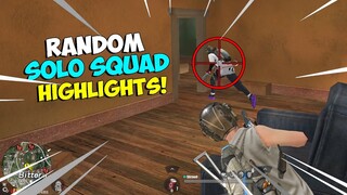 RANDOM SOLO-SQUAD SITUATION HIGHLIGHTS!