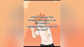 pause to read🙂 plss watch til the end😁fyp fyp anime haikyuu hinata hinatashoyo yamaguchi yamaguchitadashi