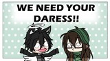 WE WANT YA DARES!! || Gacha Life || LilJustinGacha w/ G r e e n T e a ||