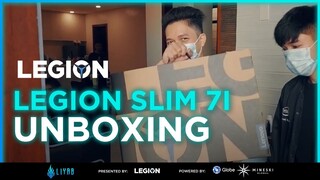 Legion Slim 7i Unboxing | Liyab Esports