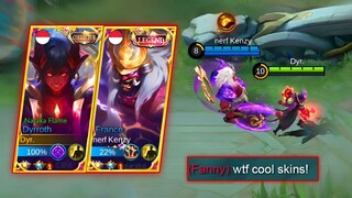 DYRROTH NEW COLLECTOR SKIN and FRANCO LEGEND SKIN IN THE SAME TEAM!!