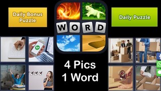 4 Pics 1 Word - Ireland - 22 March 2020 - Daily Puzzle + Daily Bonus Puzzle - Answer