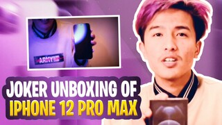 SKYLIGHTZ GAMING SGxJOKER GETS NEW DEVICE! | IPHONE 12 PRO MAX | UNBOXING INTERVIEW | PUBG MOBILE