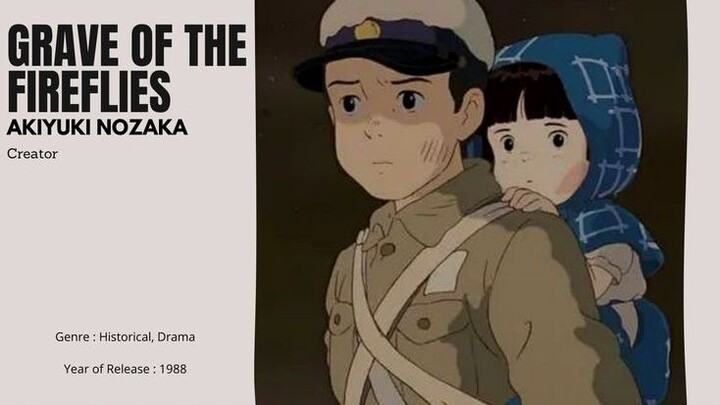 ˚‧₊GRAVE OF THE FIREFLIES  | 𝚂𝚝𝚞𝚍𝚒𝚘 𝙶𝚑𝚒𝚋𝚕𝚒 𝙵𝚒𝚕𝚖𝚜 ‧₊˚