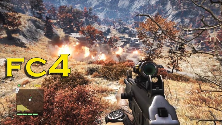 Đánh Chiếm Ngôi Chùa Tháp Giữa Hồ - Far Cry 4