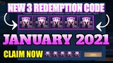 ML REDEMPTION CODES JANUARY 2021 - REDEEM CODE IN MOBILE LEGENDS