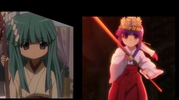 [Higurashi When They Cry] A comparison between the old and new performances of the Watanabe Festival