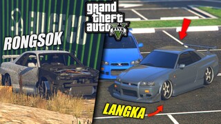 MISI MENCARI MOBIL LANGKA SKYLINE R34 YANG TERBENGKALAI - GTA 5 MOD