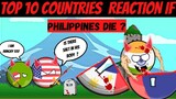 Top 10 Countries Reaction If Philippines Die ? Who will sad
