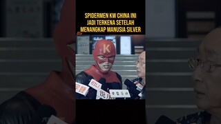 SPIDERMAN KW BERHASIL MENGALAHKAN MANUSIA SILVER #alurceritaflim #film