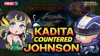 How do I counter Johnson using Kadita?