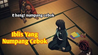 Tanjiro Dan Muichiro Kedatangan Iblis Yang Numpang Cebok