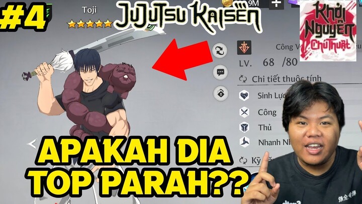 Seberapa Kuat TOJI di Jujutsu Kaisen Mobile Khởi Nguyên? Review Lengkap Karakter!