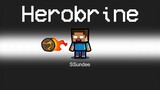 SUPER HEROBRINE Imposter Role in Among Us