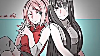 sakura haruno and Hyuga Hinata