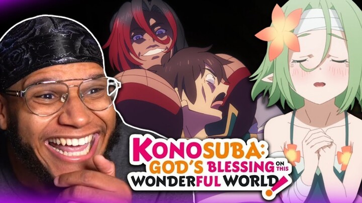 PEAK COMEDY IS BACK! | KONOSUBA God's blessing on this wonderful world! S3 Ep 1REACTION!