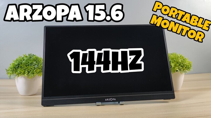 Portable Gaming Monitor!! | Arzopa 15.6 Portable Monitor Review