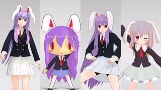 [Sejarah Evolusi Model Karakter MMD Oriental] Suzusen·Utankain·Inaba (2009~2024)